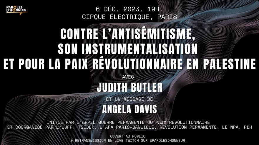 Autoritarisme : la mairie de Paris censure un événement contre l'antisémitisme avec Judith Butler
