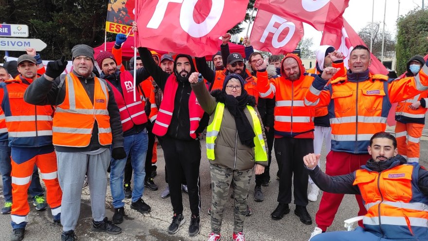Les éboueurs du SIVOM reconduisent la grève : donnez à leur caisse de solidarité !