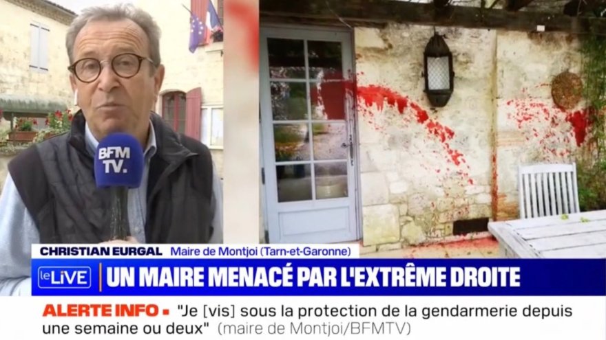 Après Saint-Brévin, un maire du Tarn-et-Garonne menacé à son tour de mort par l'extrême-droite