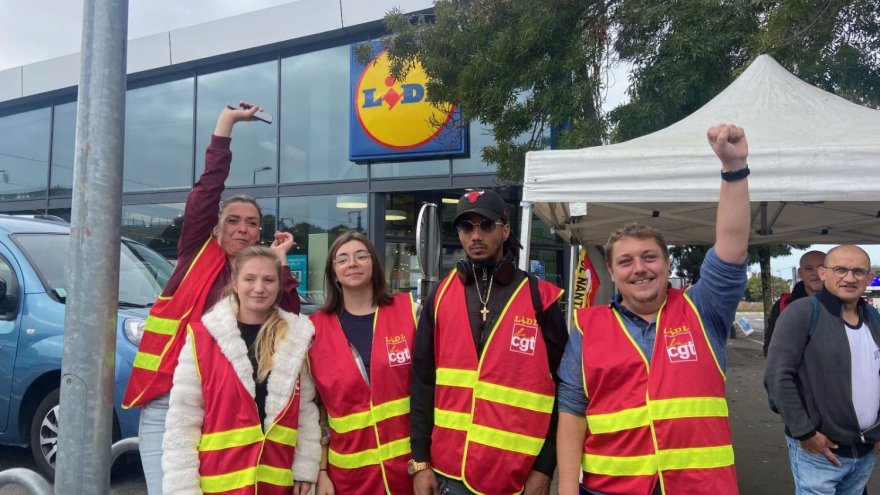Nantes. Après une 2ème journée de grève, les salariés du Lidl Chevreul déterminés à étendre le mouvement