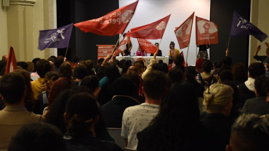 Toulouse. Plus de 150 personnes réunies au meeting pour la grève générale de Révolution Permanente