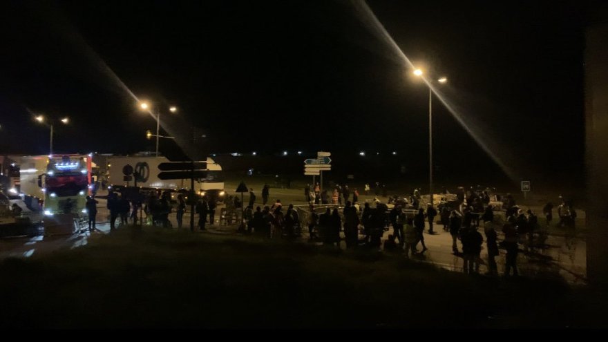 7 mars à Rennes : plus de 200 personnes bloquent de nuit la route de Lorient