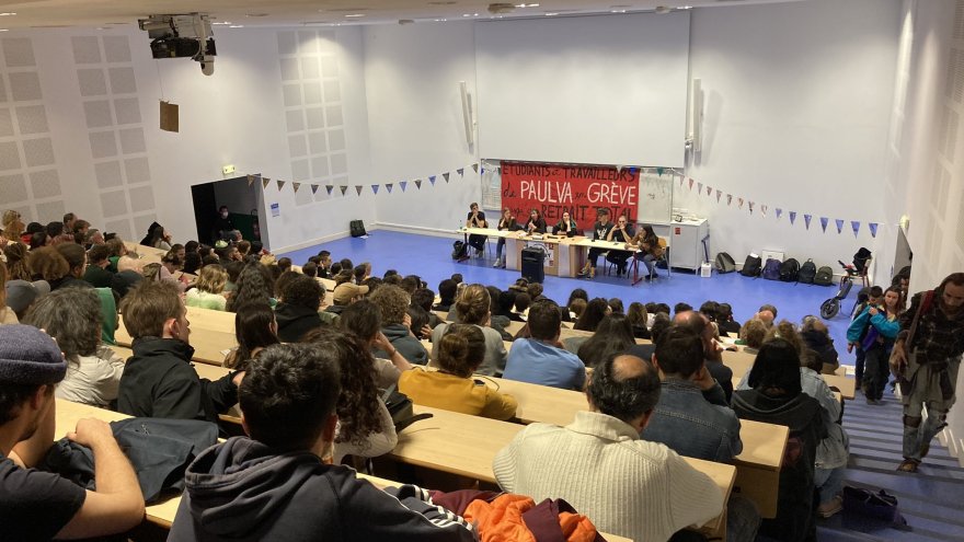Montpellier. 300 personnes réunies pour un meeting-concert de grévistes à l'université Paul Valéry 
