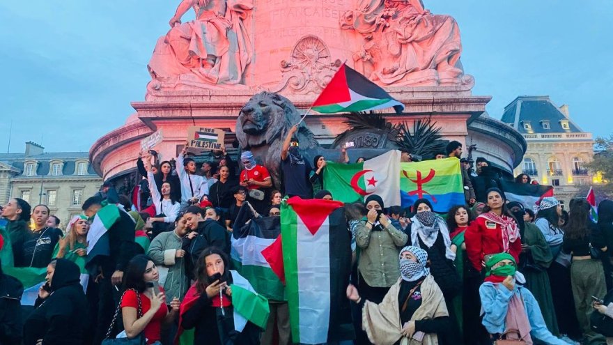 Malgré la répression, les soutiens à la Palestine font entendre leur voix
