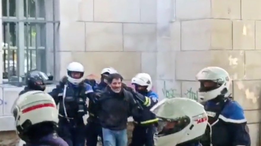 1er Mai : Xavier Mathieu violemment interpellé aux côtés de nombreux manifestants, libérez nos camarades !